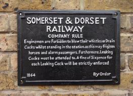 Somerset & Dorset Sign