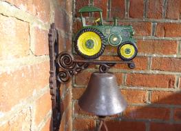 green tractor bell