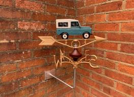 Land rover weather vane -wall mount