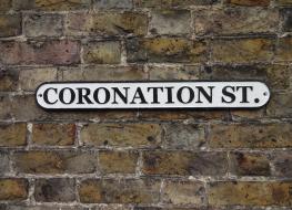 Cast Iron Coronation Street Plaque 
