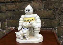 Michelin with dog figure