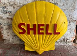Large Shell logo figure