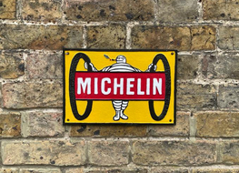 Michelin with 2 tyres plaque