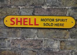 51cms Shell sign