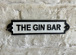 The gin bar