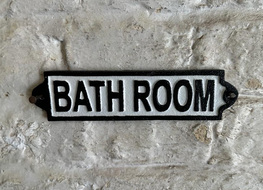 bathroom sign