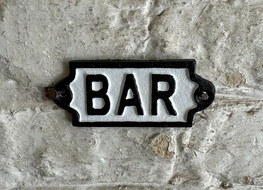 BAR sign