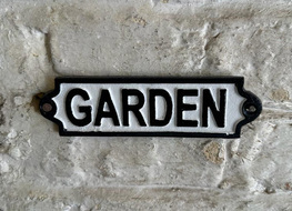 Garden sign