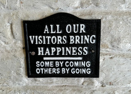All visitors plaque