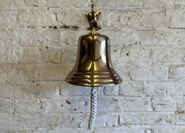 8&quot; brassed aluminium bell
