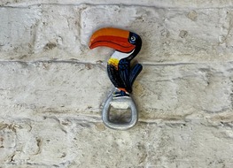 Toucan bottle opener