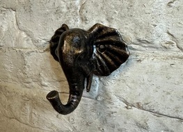 elephant coat hook
